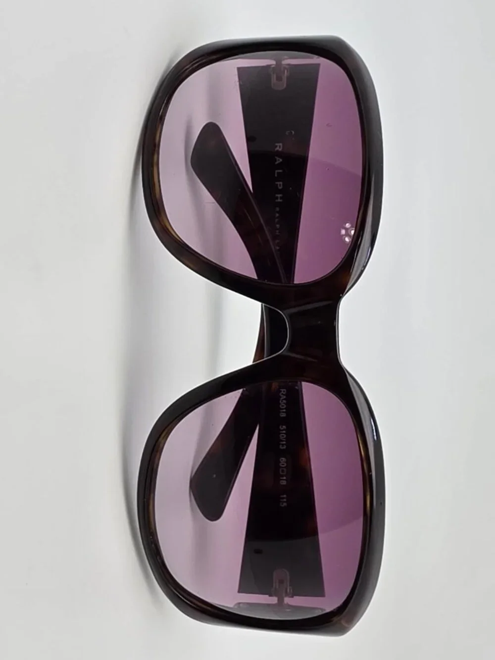 Ralph Lauren RA5018 510/13 Dark Tortoise Frame Brown Gradient Lens Sunglasses